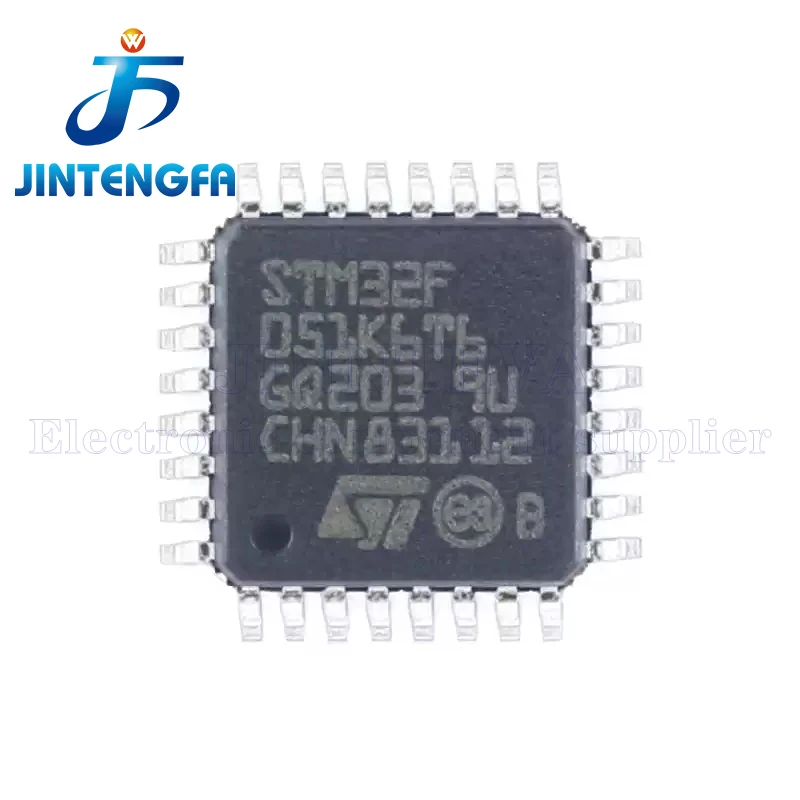 STM32F051K6T6 STM32F051C8T6 STM32F051R8T6 STM32F051K6U6 STM32F051K8U6 LQFP32/48/64 UFQFPN-32 ARM 32-bit MCU SMD IC STM32F051