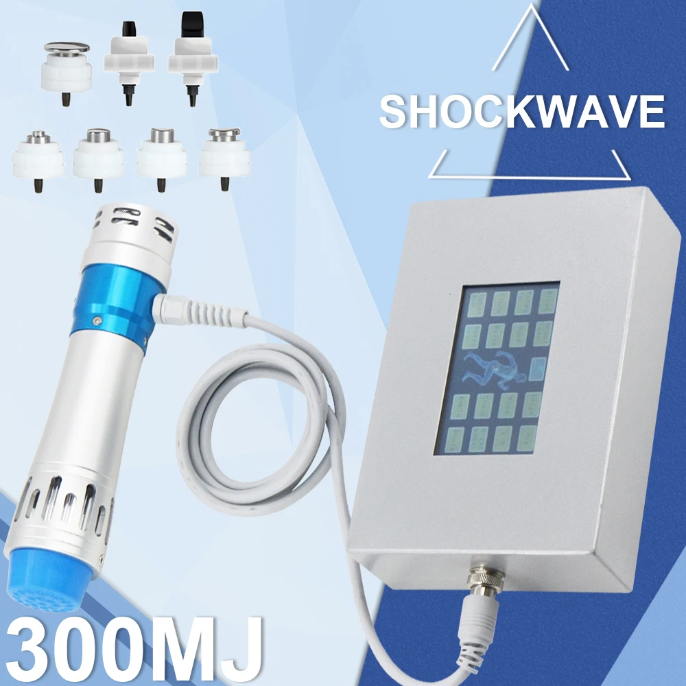 

New Shockwave Therapy Machine Effective For Erectile Dysfunction Body Pain Relief Massage Relaxation 300MJ Shock Wave Massager