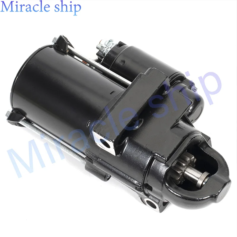 Starter Motor 3857747 for Mercruiser Volve Penta Clark Boat Motor 3.0/4.3/5.0/5.7/6.2/7.4L 3857747 Outboard Engine Accessories