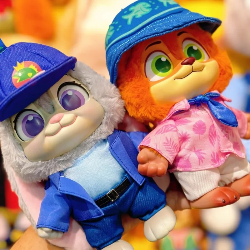 Zootopia 2 الحياة اليومية مدينة المقيمين الفينيل أفخم صندوق أعمى لطيف دمية حقيبة سلسلة مفاتيح قلادة صندوق غامض مفاجأة هدية تحصيل #1