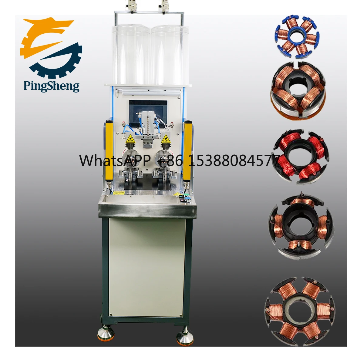

PS-W201 Automatic Motor Cable Winders Core Winding and Mechanical Spring Equipment Stator Winding Machine