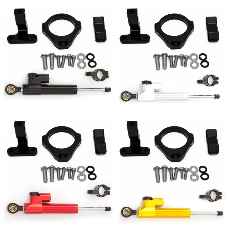 For Zontes 703RR CNC Motorcycle Stabilizer Steering Damper Clamp Mounting Bracket Support Kit Steering Damper