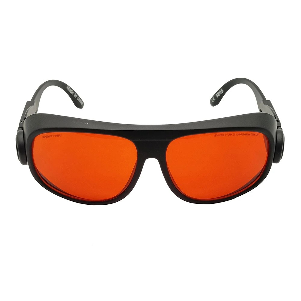 

CE Certified Safety Glasses with 190nm-540nm 405nm 450nm Laser Engraving Polycarbonate Lenses for Laser Work