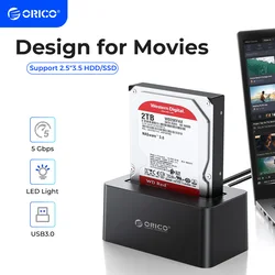 ORICO SATA to USB 3.0 하드 드라이브 도킹 스테이션 (2.5 