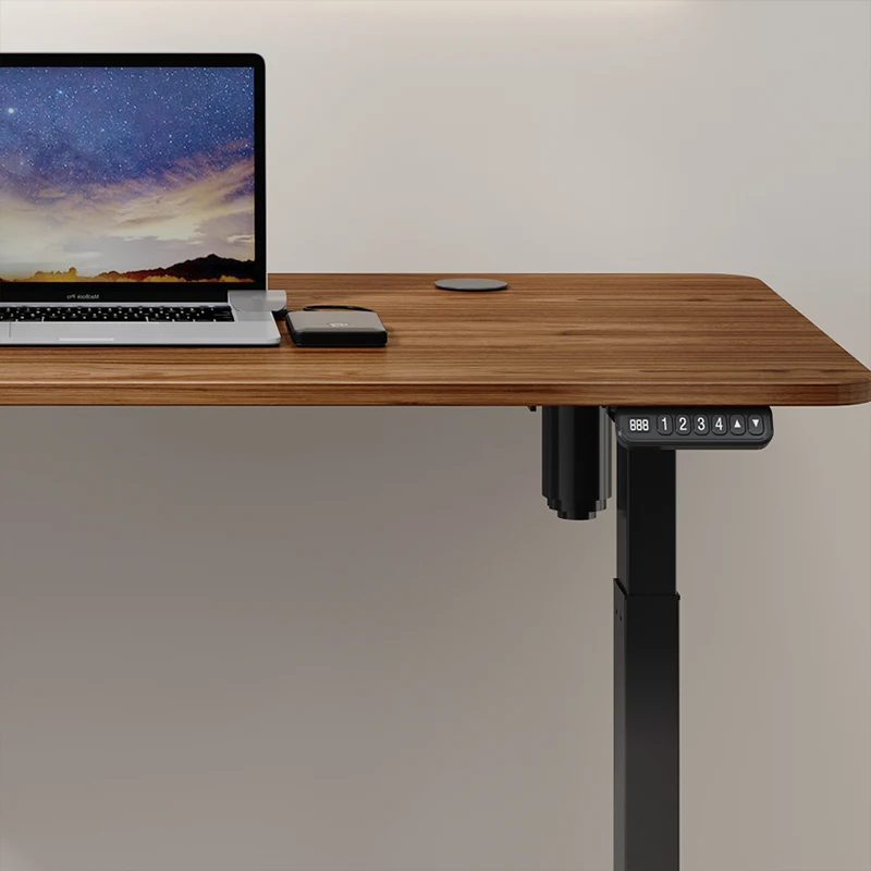 

Электрический стоячий стол — офисный стол с регулируемой высотой и подставкой для ножек (рабочая станция отбеливания, предустановки памяти, домашний офис