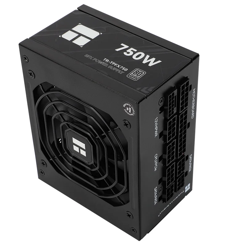 Catu Daya Sasis Modul Penuh Merek Thermalright TR-TPFX1000 Platinum, Catu Daya 100-240V/ATX3.0/PCI-E 5.0 Antarmuka 12VHPWR