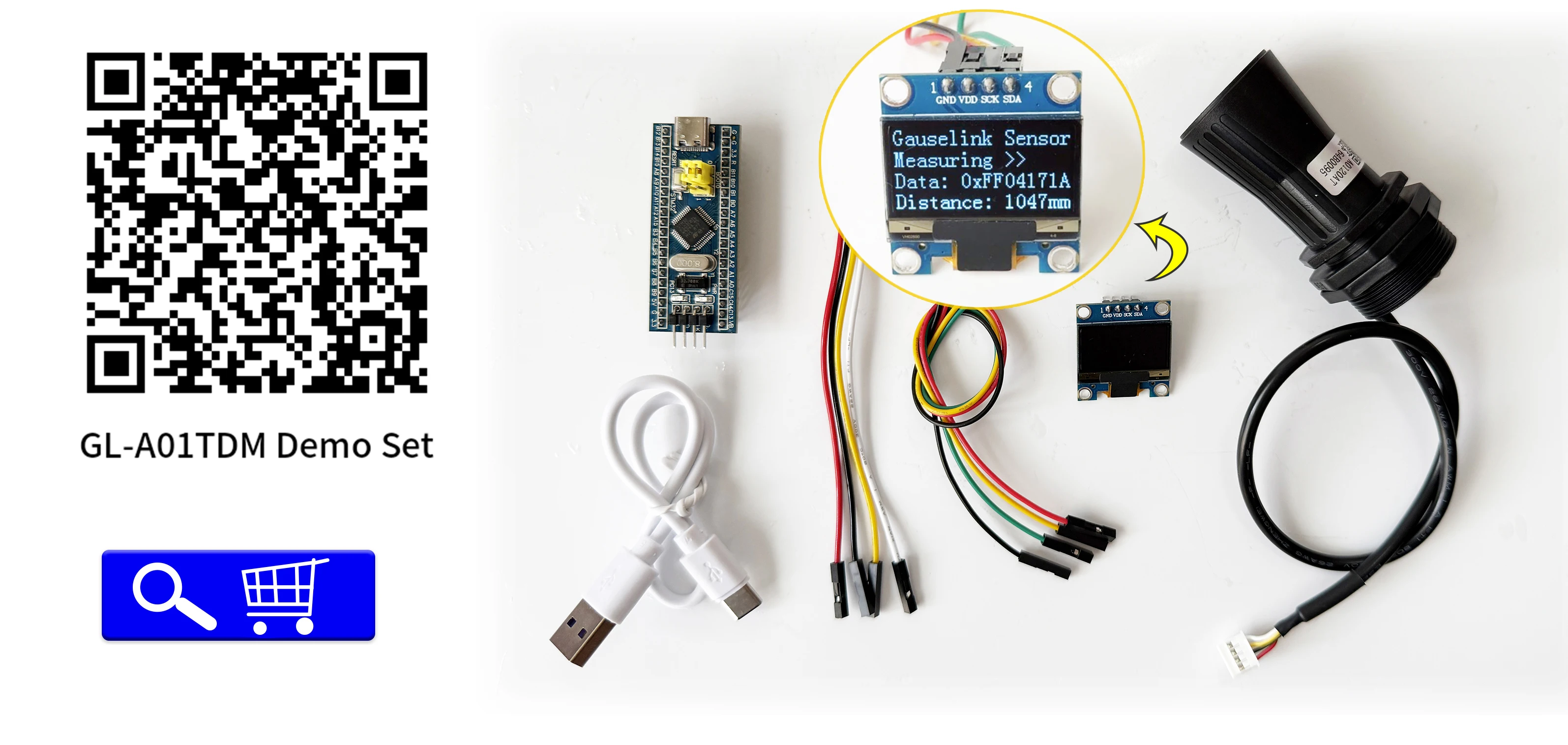 Ultraschall-Ultraschallsensormodul mit einem Bereich von 750 cm zur Entfernungsmessung auf dem flüssigen Flachobjektstand für Arduino Raspberry – Detail 8