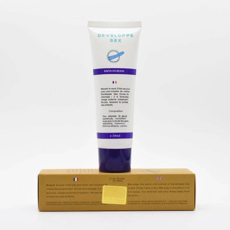 Crema per l'ingrandimento del pene Extender maschile erezione Enhancer lubrificante XXL crema erezione duratura pene ingrandisci Enhancer Gel 50ml