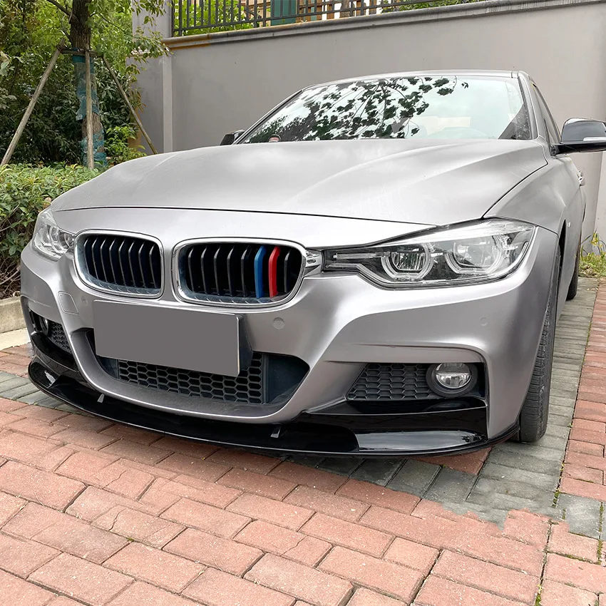 

Car Front Bumper Spoiler Lip Splitter Diffuser For BMW 3 Series F30 F31 320i 328i 330i 335i 340i 320d 330d M-Sport 2012-2019