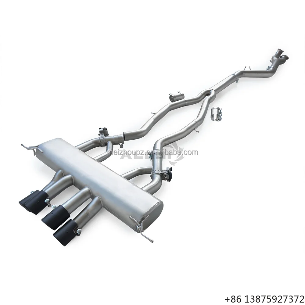 

Quad Tip Valvetronic Cat-Back Exhaust for M3 M4 G80 G82 S58 3.0T 2021-2024 Stainless Steel High Flow System