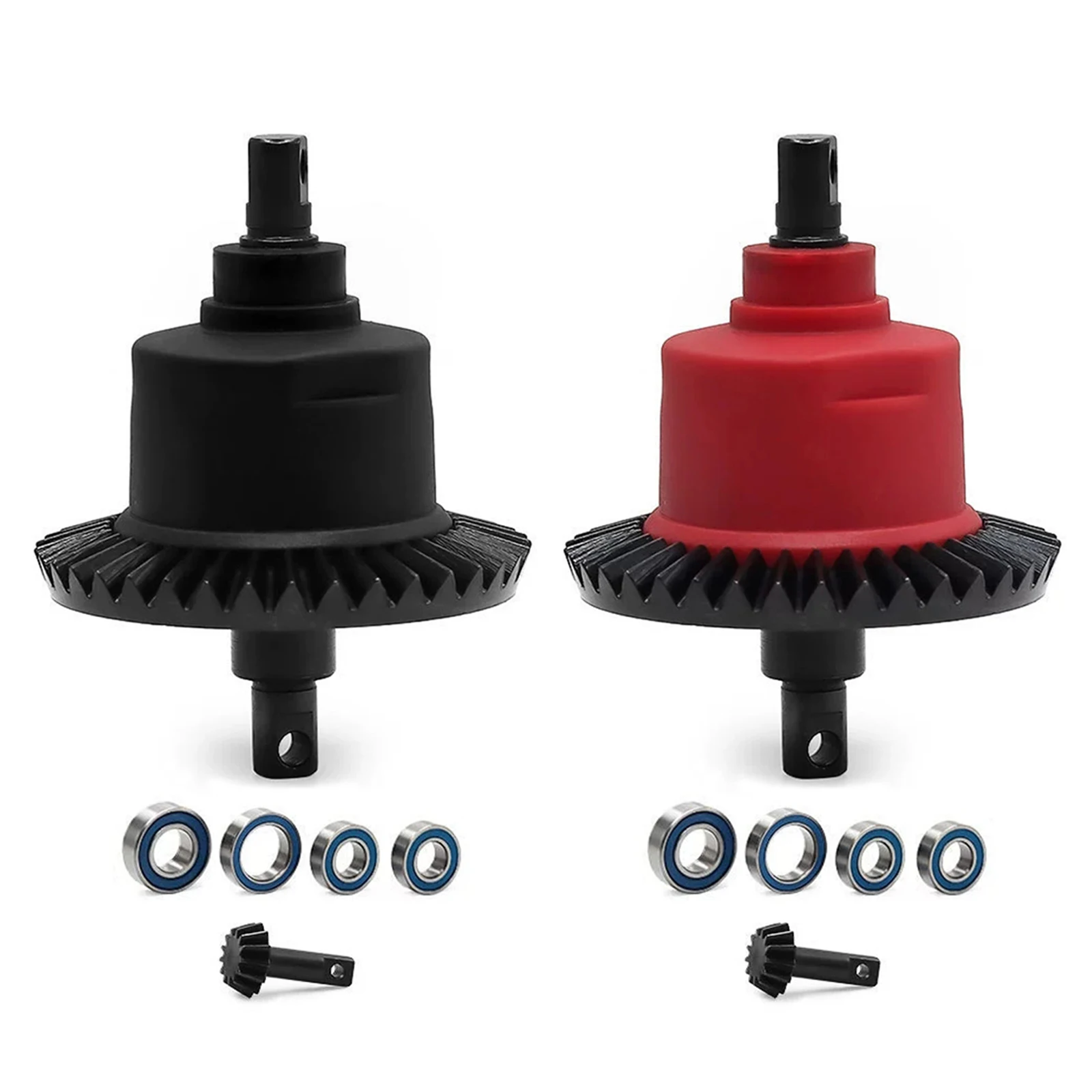 

2Pcs Metal Front/Rear Differential Upgrade Parts for Traxxas Slash 4X4 VXL Stampede 4X4 VXL Rustler 4X4 VXL HQ727 1/10 RC Car