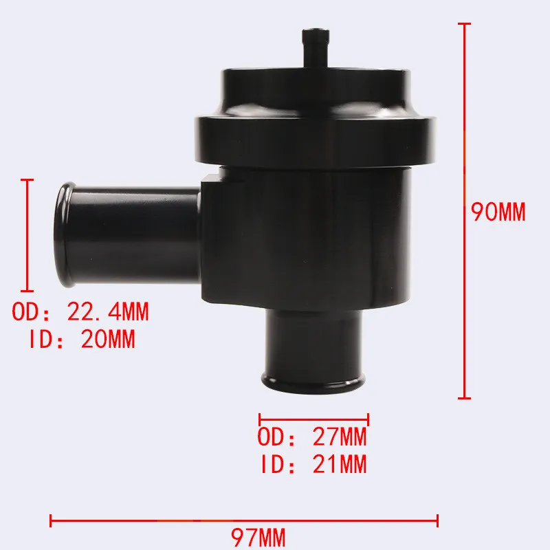 25mm Universal Turbo Diverter Recirculating Blow Off Valve Dump