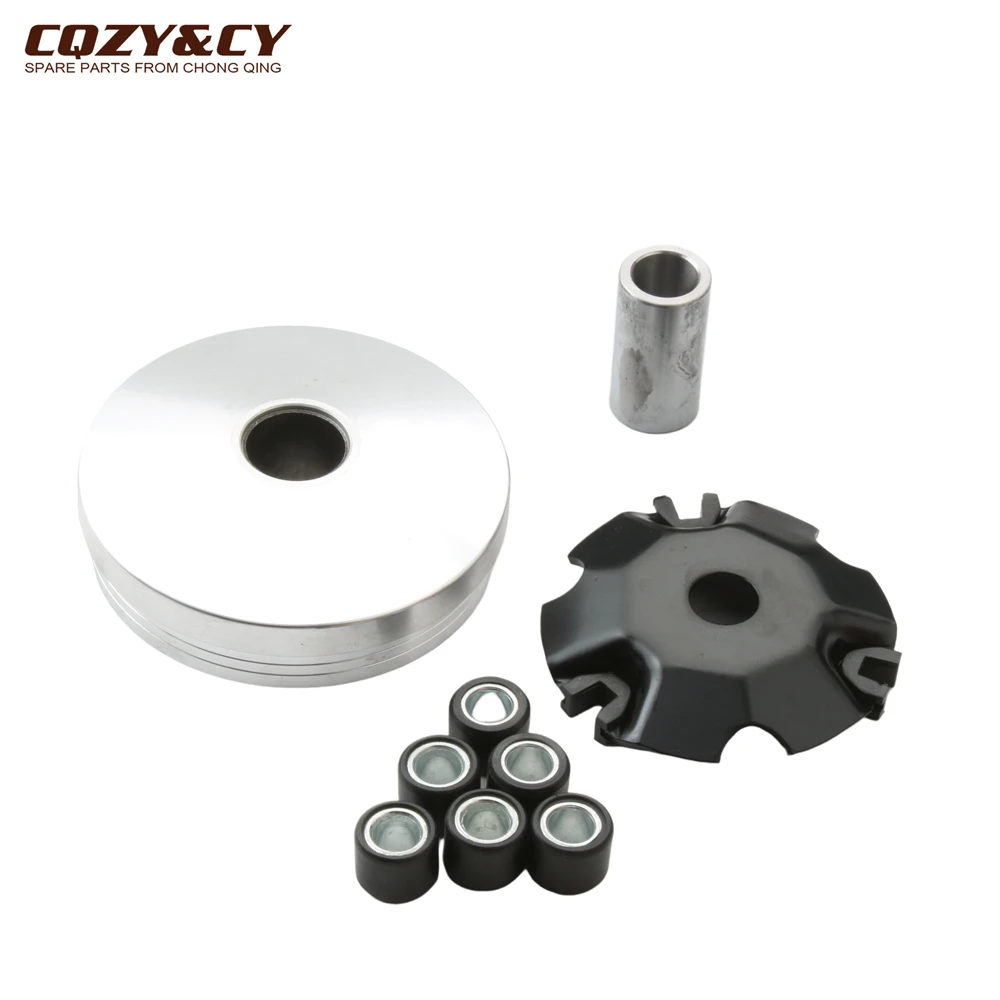 Scooter GY6 50cc Racing Variator Kit 6.6g Roller Set Weight For Baotian BT49QT 139QMB 4T Engine Parts