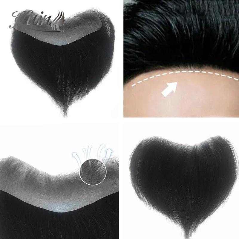 

Thin Skin PU 0.05-0.14mm V Loop Men Wig V Front Men Toupee 6Inch 100% Indian Human Hair High Quality Men Capillary Prosthesis