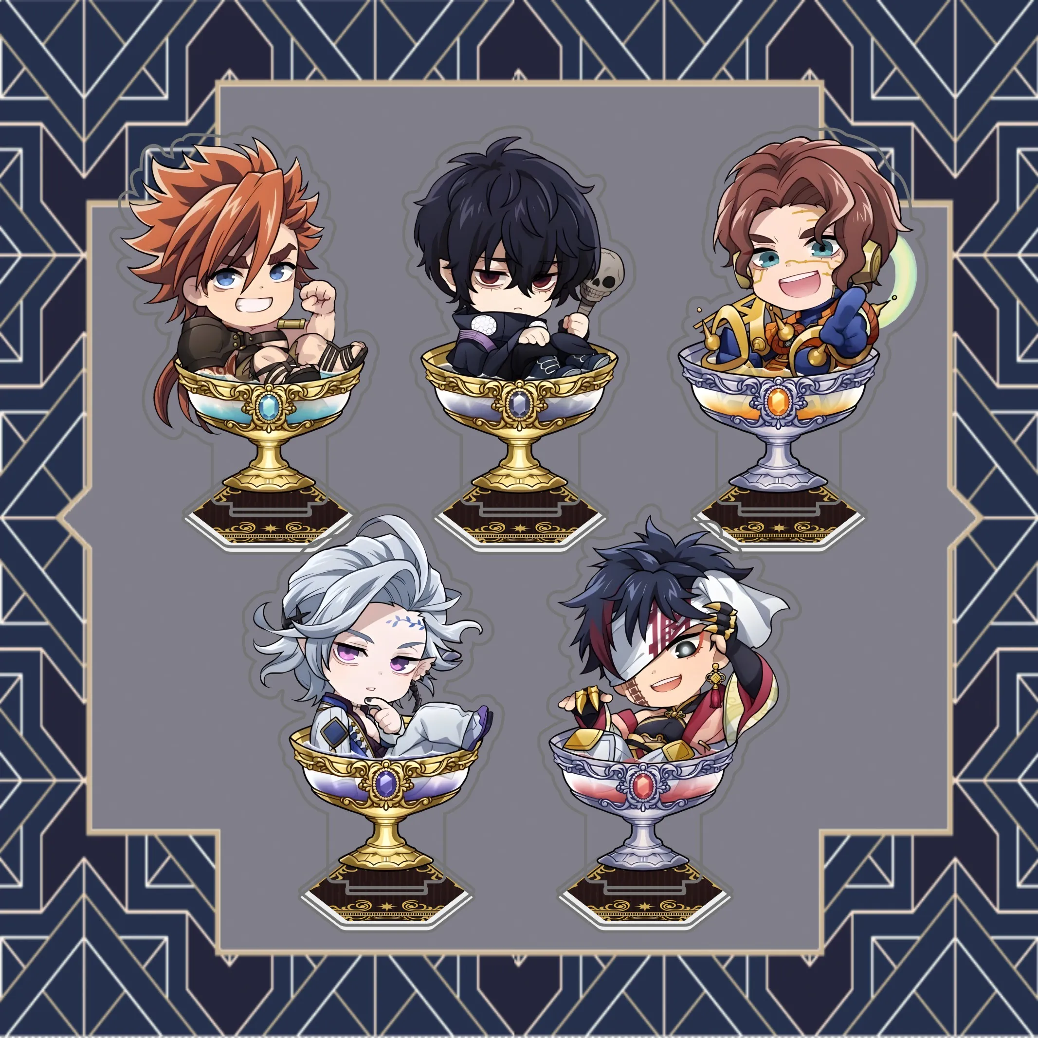 Record of Ragnarok Acrylic Standee  Anime Ornament  Charm Gift for fans  desktop decoration  keychain 10CM