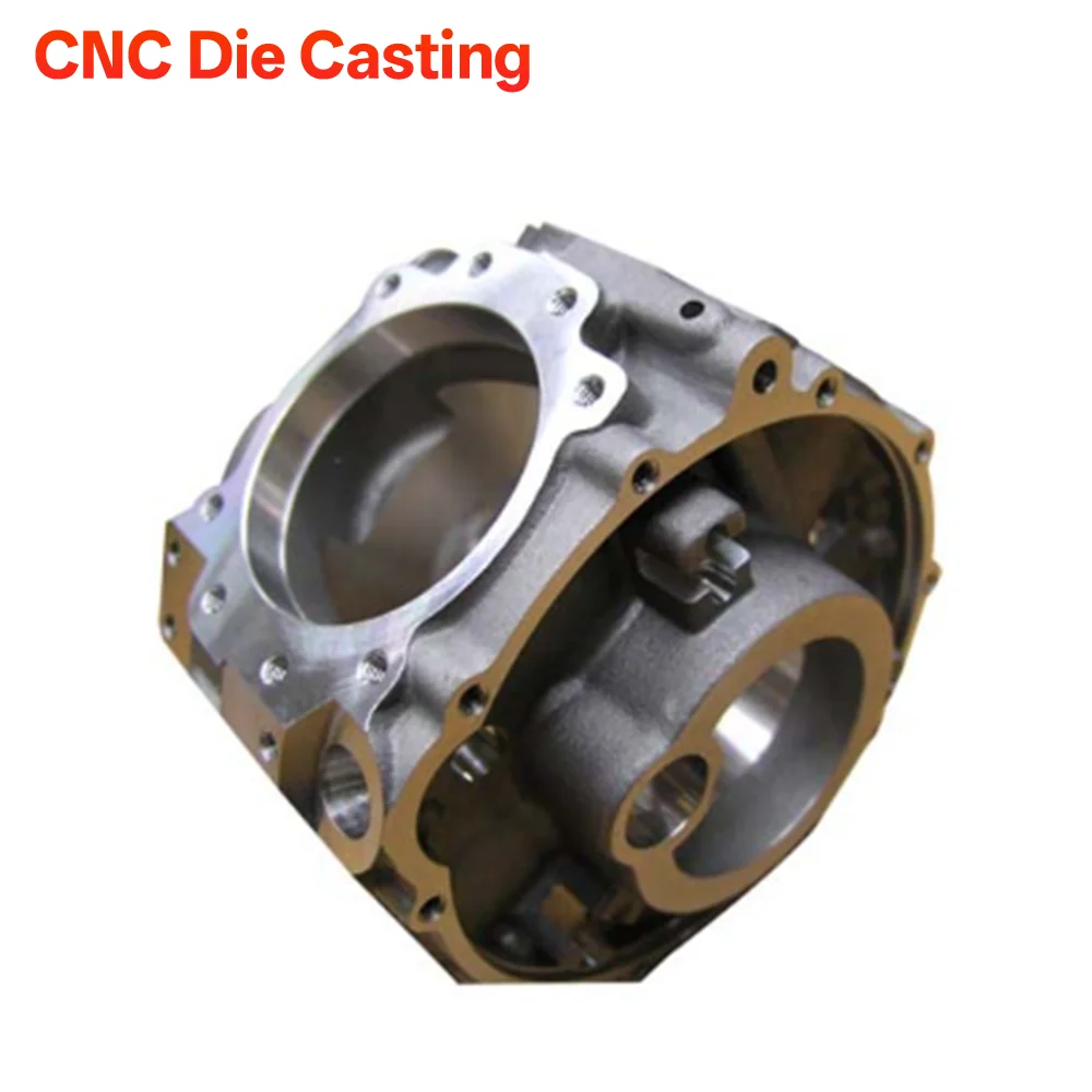 Custom Aluminum Die Casting Engine Housing Multi‑flange Mounting Surface Complex Inner Cavity Die‑cast Blanks With CNC Precision
