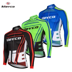 Cycling Clothing for Men, Long Sleeve Tops, Breathable MTB Jacket, Mountain Bike Sun Protection, Racing Outfit, Spring Autumn