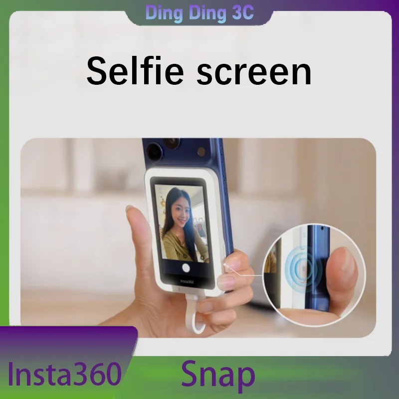 

Сенсорный экран Insta360 Snap для селфи и видеоблогов, ультратонкий портативный монитор для портретной съемки женщин