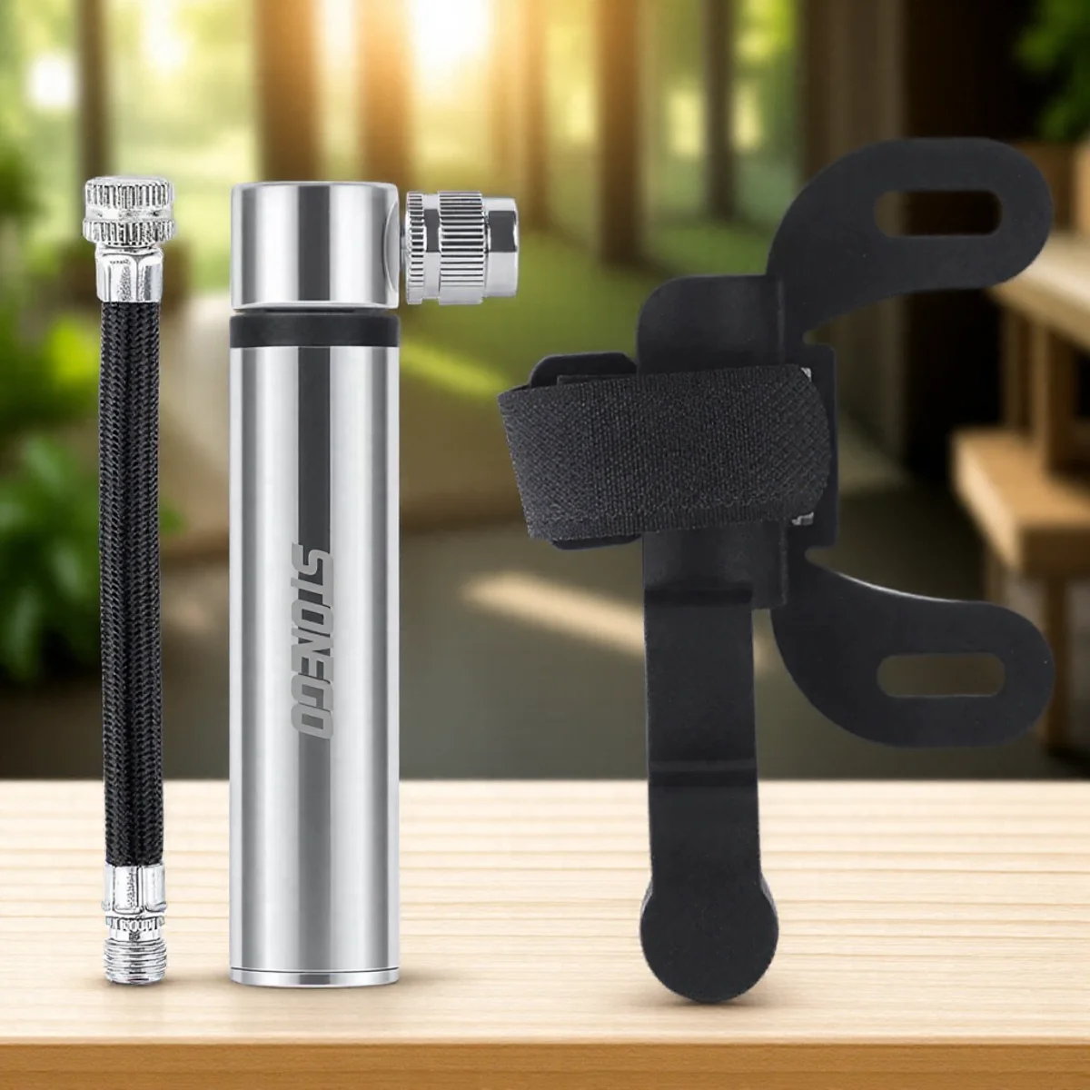 

Портативный мини-сверхлегкий велосипедный насос высокого давления 120 фунтов на квадратный дюйм для клапанов Presta Schrader, идеально подходящий для велосипедных шин