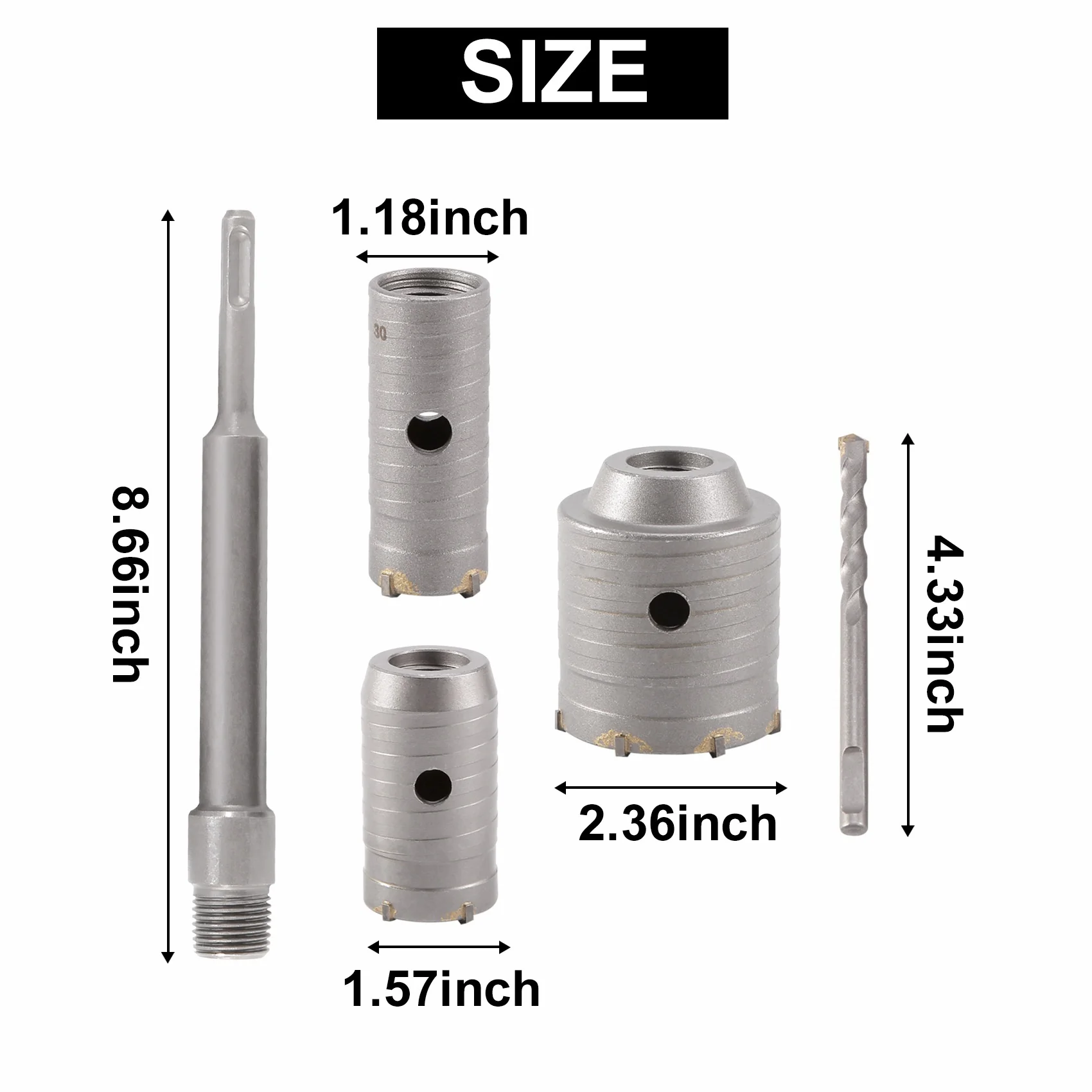 kits-de-scie-cloche-pour-beton-ak23-tige-sds-plus-coupe-trou-mural-forets-pour-beton-30-40-60-mm-avec-tige-de-connexion-de-220-mm