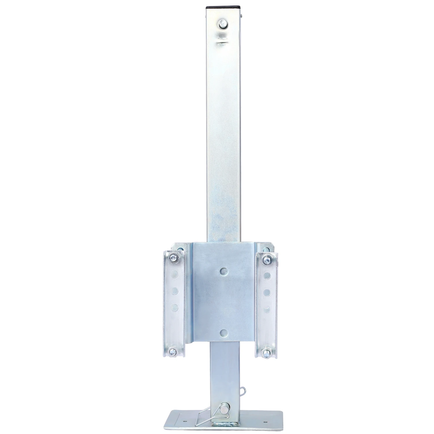 Heavy Duty Trailer Jack, Fixed Mount Jack w/Drop Leg, 28.6 in. of Lift, Max Load 2,500 Lbs