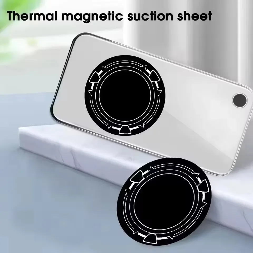 New 6cm Metal Plate Ring For Magsafe Magnetic Car IPad Holder Radiator Iron Sheet Sticker For IPad / Tablet PC view 2