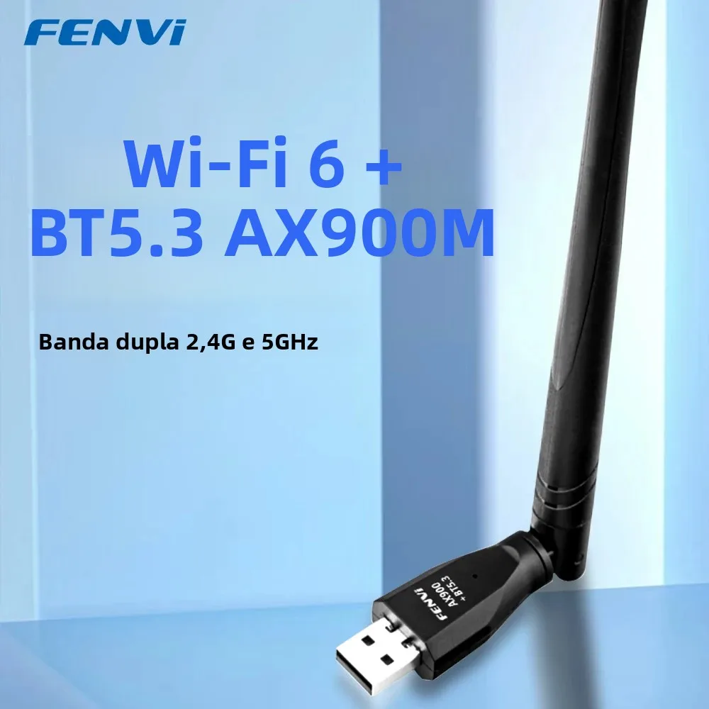 fenvi-wifi-6-ax900-usb-dongle-bluetooth-53-adaptador-sem-fio-usb-banda-dupla-2in1-receptor-wifi6-24g-5g-driver-gratis-para-computador-portatil