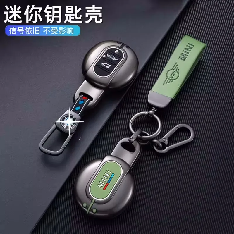 Bőrből kocsi kulcs esetben fedezze számára BMW Mali Pintér S Valaki JCW F54 F55 F56 F57 F60 CLUBMAN Paraszt Zárkózott Órazseb keychain kiegészítők