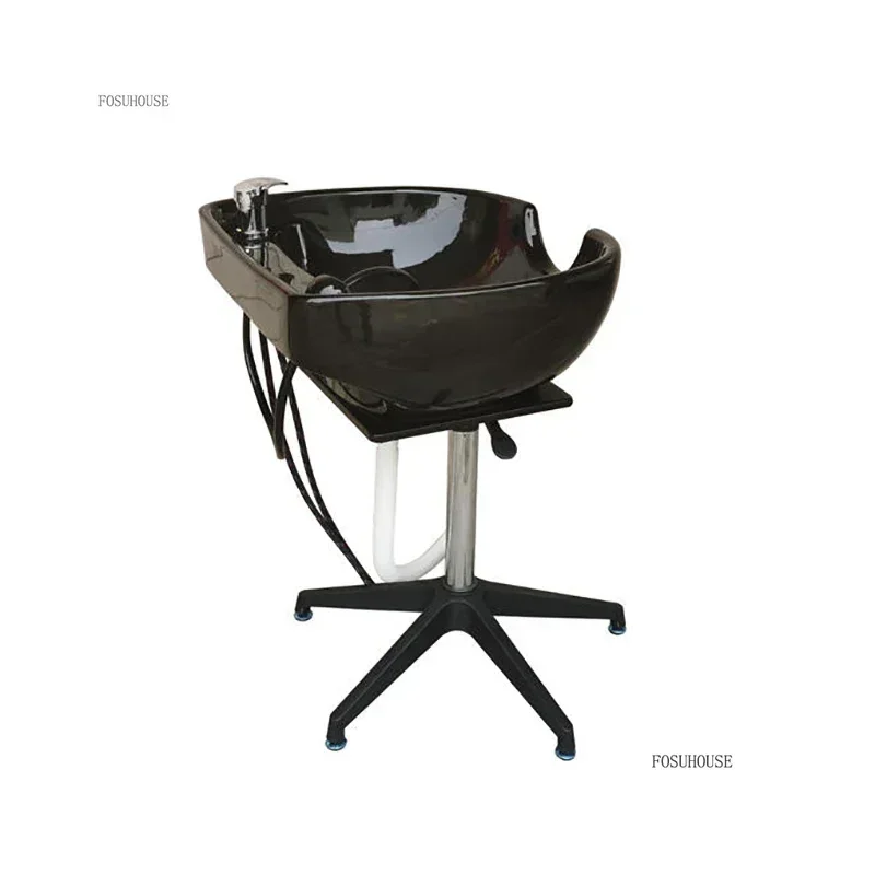 

Новые мобильные подъемные стулья для шампуня, которые можно сращивать с массажной косметической кроватью, мужская сидячая изгиба, раковина для шампуня, мебель для салона R