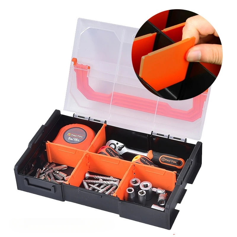 

Expandable Parts Storage Box Modular Small Box Plastic Multi-functional Element Accessory Screw Tool Box