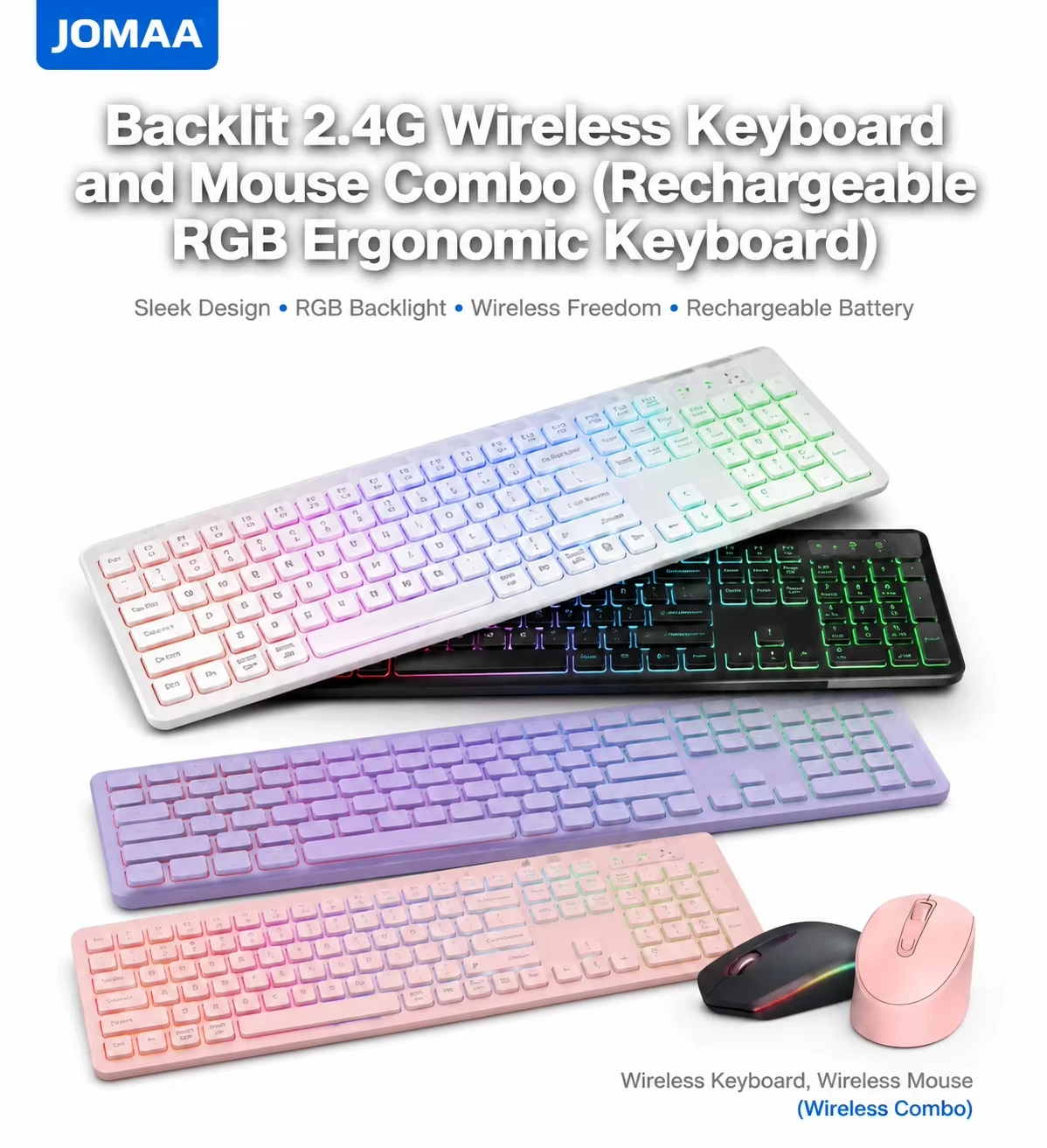 Combo tastiera e mouse wireles - Gaming Keyboard Mouse And Headset Combo recensione e prezzo