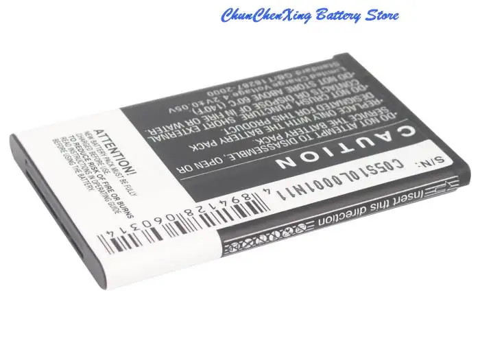 Cameron sino bateria de alta qualidade 900mah BL-4C para nokia 6100,6101,6102i,6103,6125,6126,6131,6133,6136,6170,6260, 6300,7200,7270