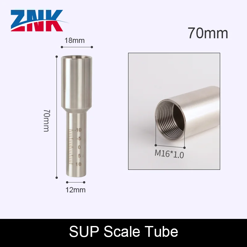 ZNK Hand-schweißen Düse Skala Rohr Für SUP Faser Laser Geistigen Schneiden Kopf Düse Stecker Kits