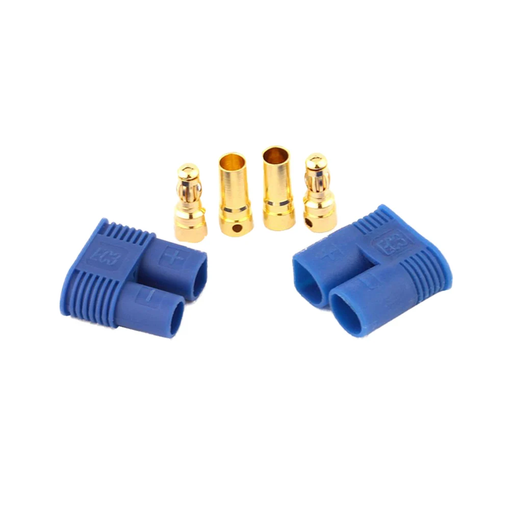 

2pc Plug Male Female 3mm Gold Plated Connectors DIY RC ESC Motor Electric Aero Model Terminal