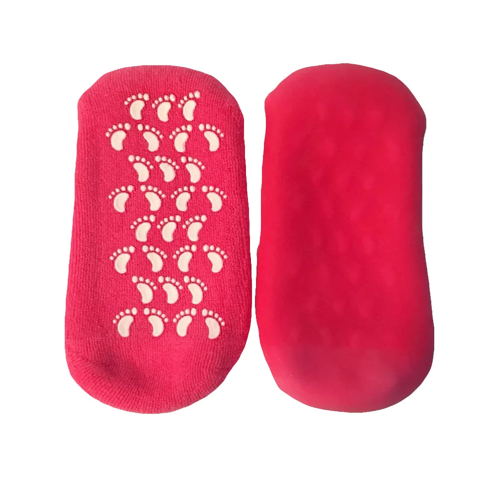 

Gel Socks Hand Foot Care Set Moisturizing Gloves Softening Jojoba Grape Olive Dry Skin