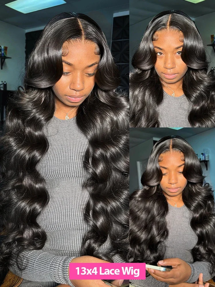 30 40 Inch Body Wave Lace Frontal Wigs Human Hair 13x6 13x4 Hd Lace Front Wig Human Hair Wigs 250 Density 360 Lace For Women