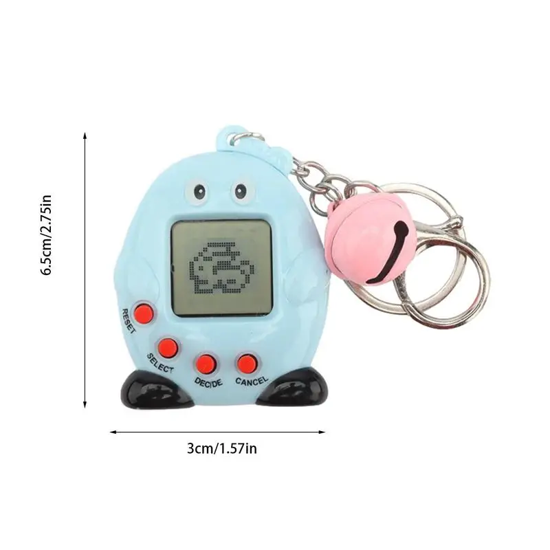 Virtual Pet Games Electronic Digital Pets Keychain E-Pet Game Machine  Handheld Game Machine Holiday Gifts Party Favors