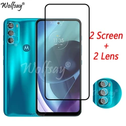 Tempered Glass For Motorola Moto G71 5G Screen Protector Moto G71 G31 G41 E30  E40 G60S G30 Camera Glass For Moto G71 5G Glass