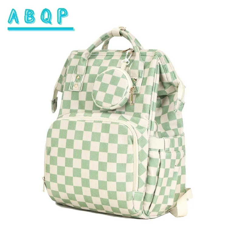 Diaper Bag Backpack Luxury Brand 2-piece Baby Bag Large Capacity Lightweight Baby Diaper Bag Storage Backpack Multi-function