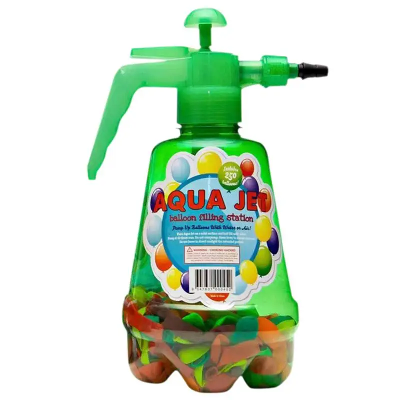 

Water Water Filler Kit Easy-to-Use Balloon Inflator Comes With 500 Water Balloons For Outdoor Fun