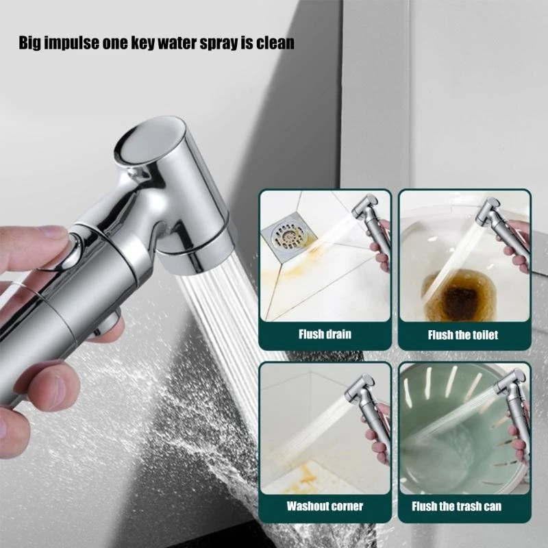 97QC مقاوم للصدأ ABS BAYSER SPRAYS BIDET ERGONICIC لاستخدام الخدمة الطويلة