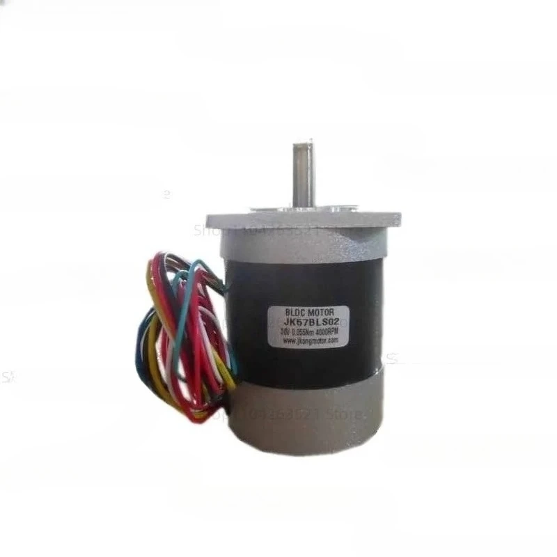 

Square Head and Circle Fuselage 57mm 36V 92W 0.22 N.m BLDC Motor 4000rpm 3phase DC Brushless Motor Body length 75mm 57BLS02