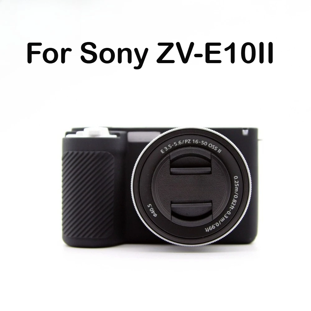 Rubber Camera Sleeve silicone cover For Sony ZV-E10II Micro Single Digital Camera Case Cover