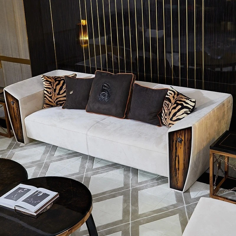Villa Mansion Combination Furniture Large Living Room Sofa Unit