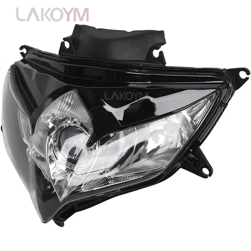 Motorcycle Headlight Headlamp Assembly Compatible for Suzuki GSXR600 GSXR750 08-10 gsxr 600 gsxr 750 Motorbike Replacement Headl