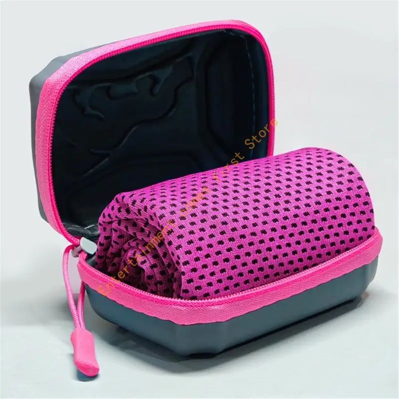 Hiking Sports Cooling Towel Set with 5 Towels and Carry Cases for Daily Training 55KD 2