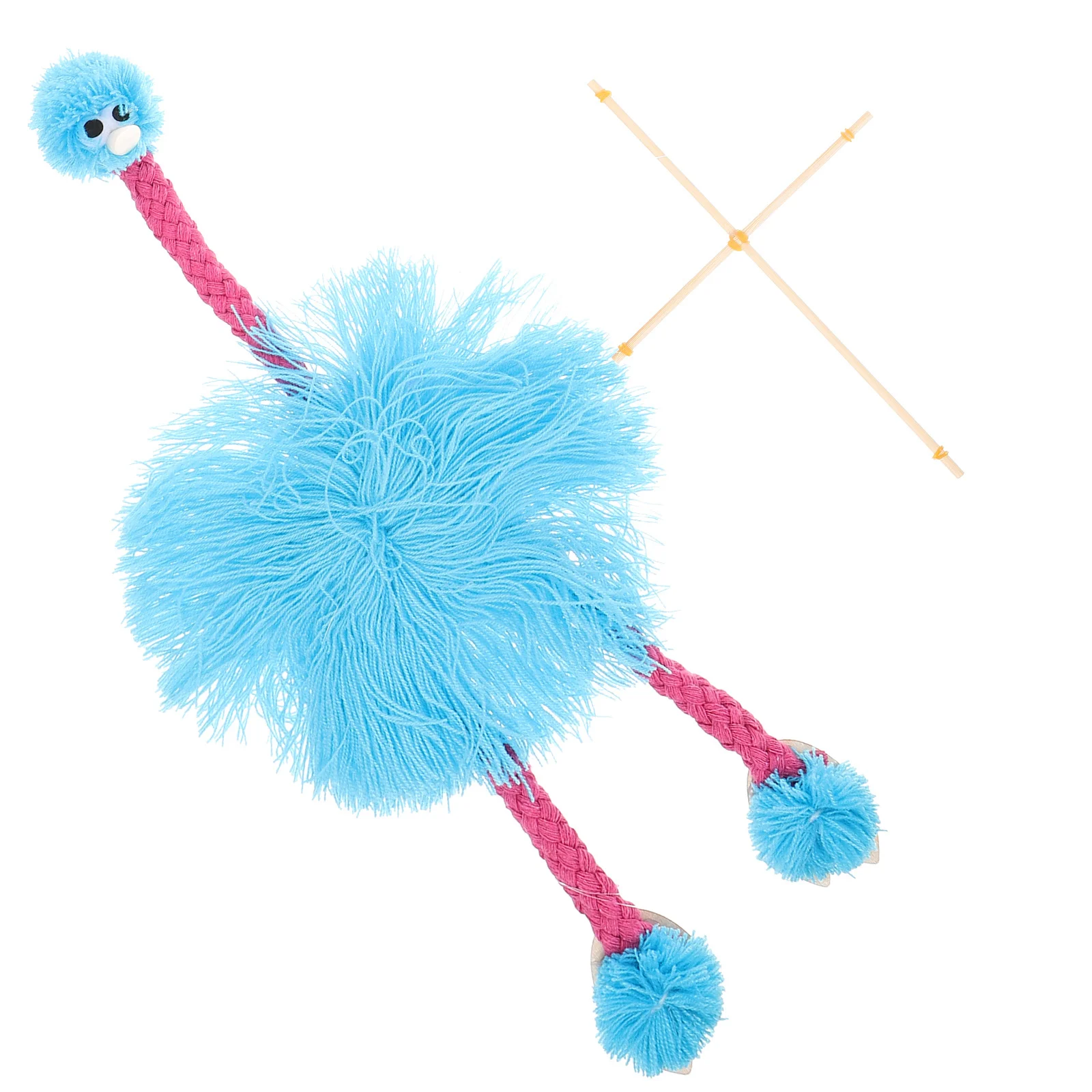 Marionetka Strusia, Interaktywna, Edukacyjna, Zabawa Rodzic-Dziecko, Zabawa z Ruchomymi Palcami, Marionetki