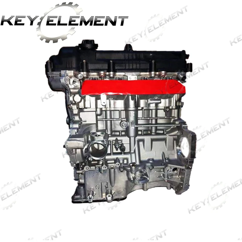 KEY ELEMENT New High Quality Auto Engine Systems G4FG Engine Long Block for Hyundai Kia 1.6 MPi Accent RIO SOUL