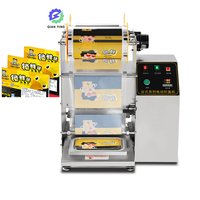 Multi Size Semi Automatic Fast Food Square Tray Vacuum Sealing Packaging Machine Tray Sealer Machine