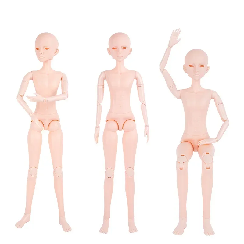 1/3 junge BJD Puppe 21 Beweglichen Gelenk Nude Boy Körper Normale Haut 60cm Puppe Körper Nicht mit Make-Up BJD puppen DIY Spielzeug mit Braun Augen